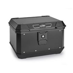 Μπαγκαζιέρα αλουμινίου μαύρη της KAPPA KMX400B MONOLOCK 40 λίτρα