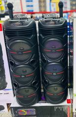 Ηχειο bluetooth με Σύστημα Καραόκε με Ασύρματο Μικρόφωνο