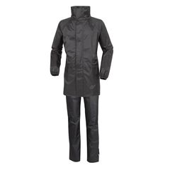 Waterproof Jacket and Trouser Set Diluvio Start Black 567 (3XL) - της ιταλικής Tucano Urbano