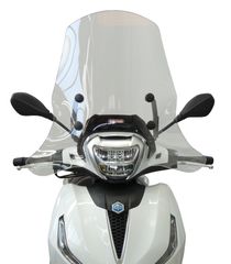 FABBRI Ανεμοθώρακας-Ζελατίνα PIAGGIO-GILERA BEVERLY 300-400 (2021-2025) EXCLUSIVE (3390/E-X)