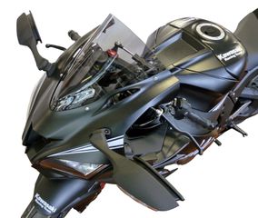 FABBRI Ανεμοθώρακας Ζελατίνα KAWASAKI ZX-10R 2016-2020 DOUBLE BUBBLE (K172/DS)