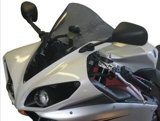 FABBRI Ανεμοθώρακας-Ζελατίνα DOUBLE BUBBLE ΣΚΟΥΡΟ ΦΙΜΕ YAMAHA YZF R1 '09-'13 (Y092/DS)
