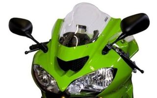 FABBRI Ανεμοθώρακας-Ζελατίνα DOUBLE BUBBLE ΣΚΟΥΡΟ ΦΙΜΕ KAWASAKI ZX10R / Z750S '04-'05 (K053/DS)