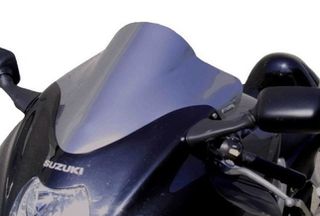 FABBRI Ανεμοθώρακας-Ζελατίνα Double Bubble Smoke SUZUKI GSXR1300 HAYABUSA '99-'07 (S020/DS)