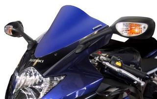 FABBRI Ανεμοθώρακας-Ζελατίνα Double Bubble Smoke SUZUKI GSXR1000 '05-'06 (S062/DS)