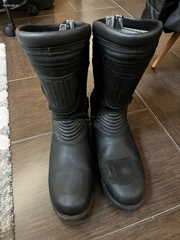 Μπότες μηχανής ICON PREP Size 10.5 US 44.5 EU