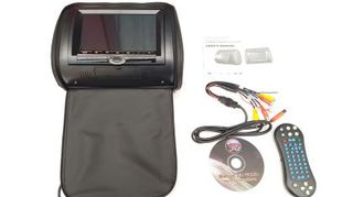 7'' DVD player στο προσκέφαλο με USB και ασύρματο χειριστήριο για videogames - HR6604B
