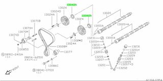 ΤΣΙΜΟΥΧΑ ΕΚΚΕΝΤΡΟΦΟΡΟΥ  NISSAN SUNNY N13  1304216V00