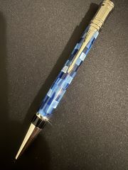 Parker Duofold International Check Marine Blue
