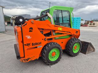 Φορτωτάκι Bobcat 2018 S550 Air Condirion! Καινουρια λαστιχα!!-thumb-3