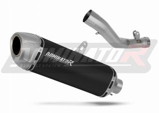 Εξάτμιση Μονό Τελικό Dominator S6 Black Suzuki GSXR 1000 2009-2011 K9-K11 Με Σιγαστήρα
