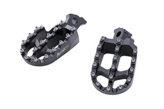 Accel CNC μαύροι μαρσπιέδες AC-FP-06A-BK Husqvarna TE & TC '2003-2013