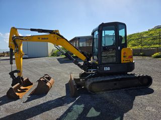 Εκσκαφέας Με Ερπύστριες Bobcat 2016 Ε 50.  Ανταλλαγές