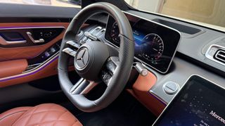 Mercedes-Benz S 580 2022 Με Αναλυση ΦΠΑ Και για leasing Hybrid Μπεζ Δερμα Bosganas-thumb-47