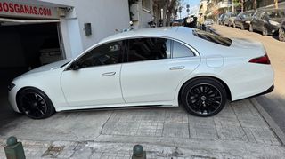 Mercedes-Benz S 580 2022 Με Αναλυση ΦΠΑ Και για leasing Hybrid Μπεζ Δερμα Bosganas-thumb-3