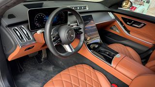 Mercedes-Benz S 580 2022 Με Αναλυση ΦΠΑ Και για leasing Hybrid Μπεζ Δερμα Bosganas-thumb-28