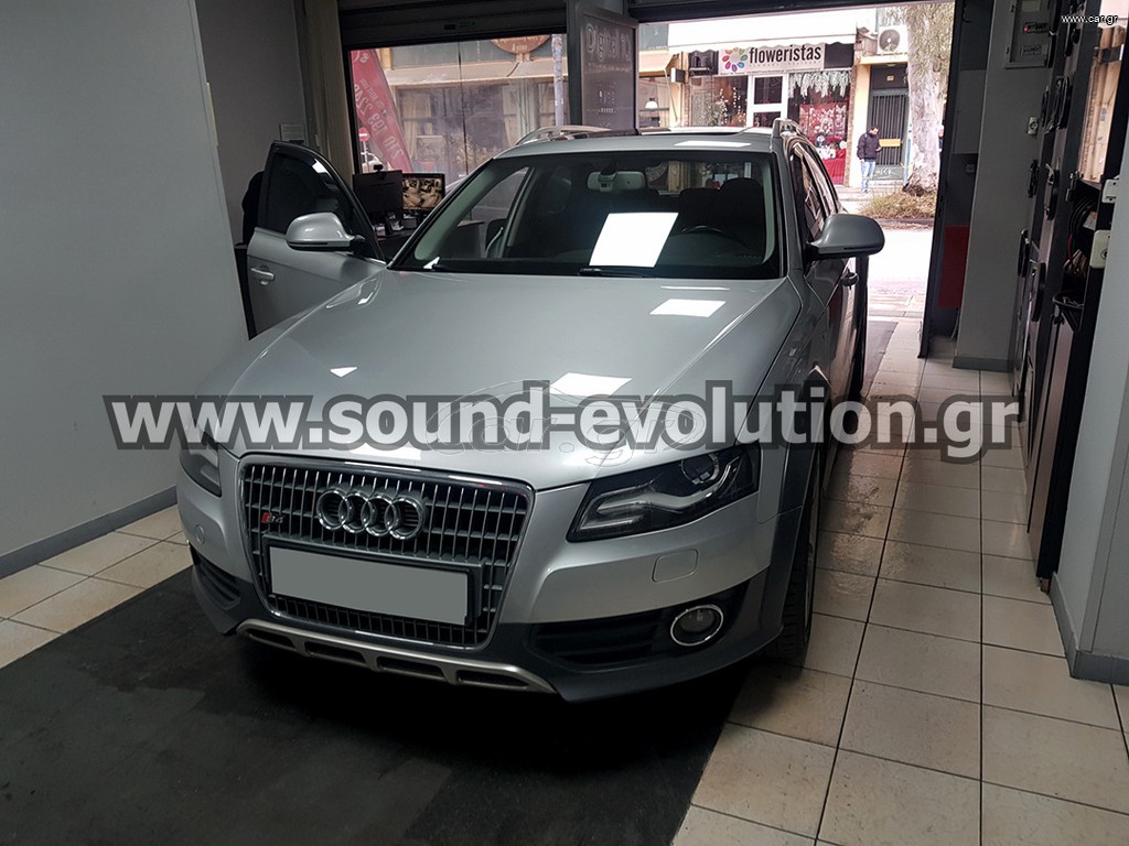 Audi A4 Quatro Navigation Multimedia Tablet by Sound Evolution