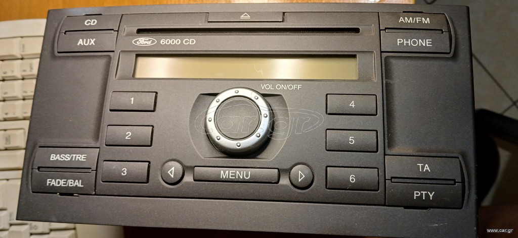 Ford Audio systems 6000 CD FORD MONDEO 2004 mk3