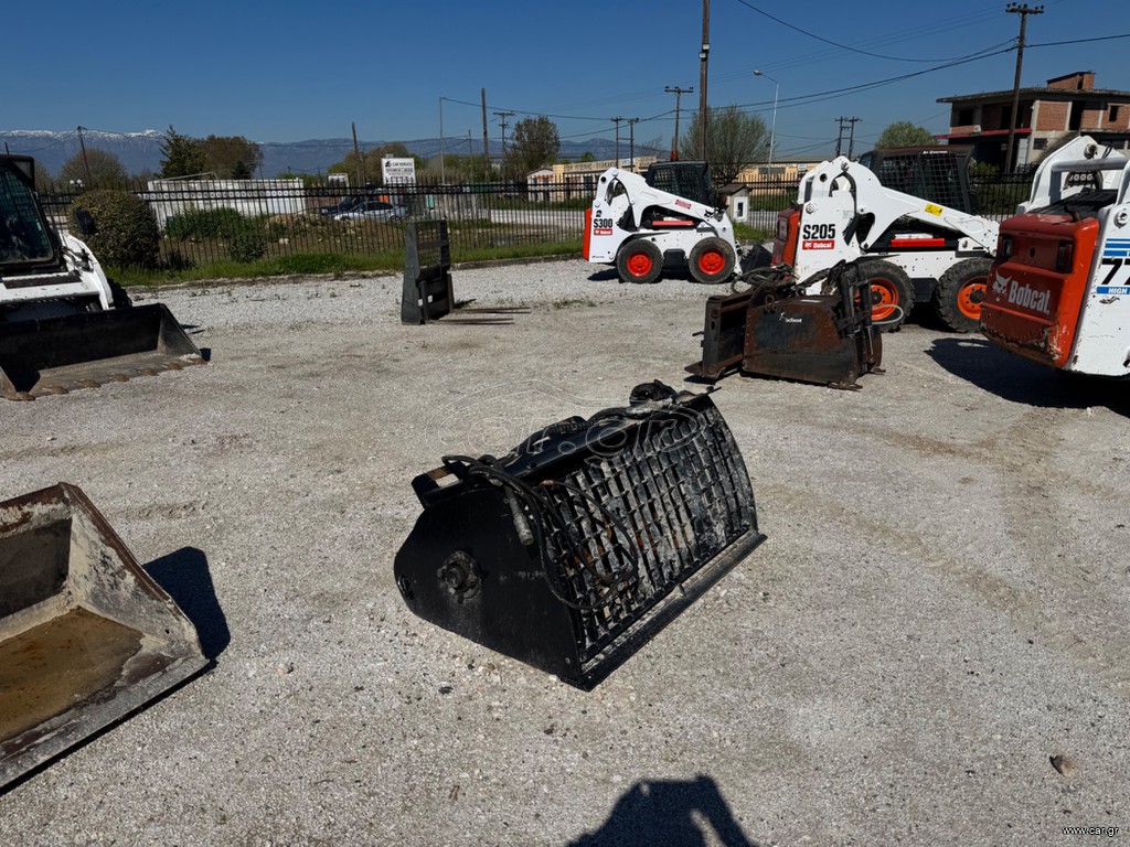 Φορτωτάκι Bobcat 2025 Μίξερ μπετου