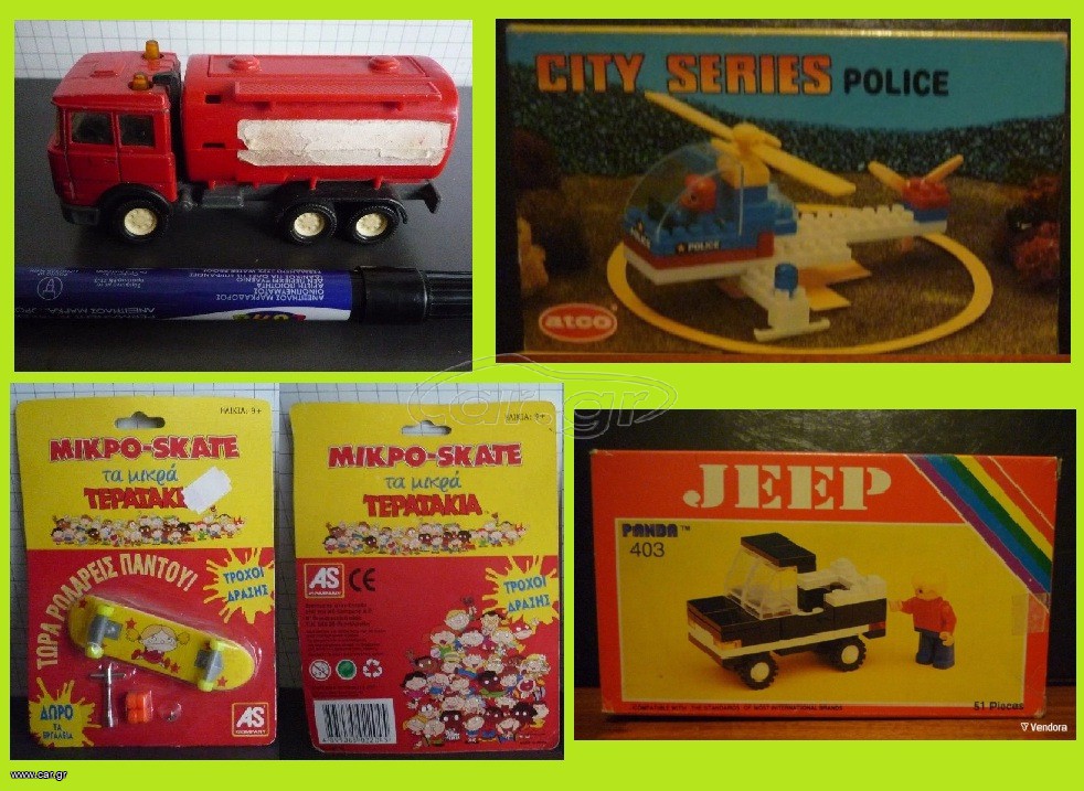 MATCHBOX SUPER KINGS - AS Micro scate - Atco bricks - PANDA