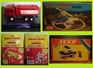 MATCHBOX SUPER KINGS - AS Micro scate - Atco bricks - PANDA