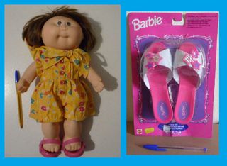 Λαχανόπαιδο EL greco Cabbage patch kids - Barbie movie star shoes 1997