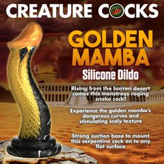 XR Golden Mamba Dildo-thumb-8