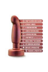 Vibrating Anal Adventures Matrix - Bionic Plug - Cosmic Copper-thumb-4