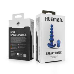 Hueman - Galaxy Force Vibrating Butt Plug with Remote-thumb-3