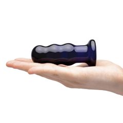 Glas - Rechargeable Remote Controlled Vibrating Beaded Butt plug-thumb-3