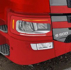Φρυδάκια Φαναριών για Scania S Next Gen Κομπλέ Σετ