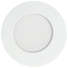 Φωτιστικό χωνευτό led slim PLUS 3W 85-265V 3CCT Φ90 λευκό SMD2835