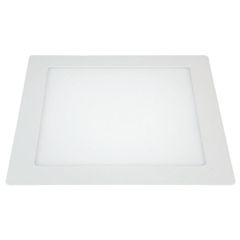 Φωτιστικό χωνευτό led slim PLUS 18W 85-265V 3CCT 220x220mm λευκό IP22 SMD2835