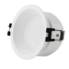Σποτ χωνευτό σταθερό GU10 Φ82x47 IP65 Λευκό Πλαστικό με Ντουί