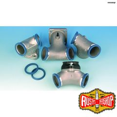 James, manifold intake seals. Blue Viton για harley-thumb-1