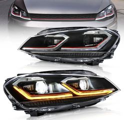 2018-2021 Volkswagen Golf MK7.5 Full LED Projector Headlights