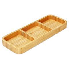 Δίσκος σερβιρίσματος bamboo 33x10x1,8εκ