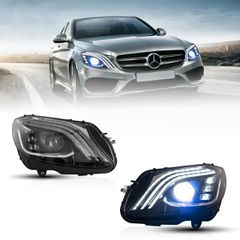 15-21 Mercedes-Benz C-Class W205 LED Matrix Headlight Black