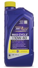 ΛΥΡΗΣ ROYAL PURPLE MAX CYCLE ΛΑΔΙ 4T ΣΥΝΘΕΤΙΚΟ 10W40 (946ML), RPMC10W40