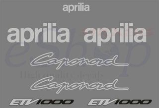 Αυτοκόλλητα σετ για  Aprilia Caponord ETV1000 έκδοση 2004