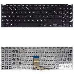 Teclado Español para Portátil - Spanish Laptop Keyboard για Asus Vivobook 15 X512 X512D X512DA X512F X512FA X512U X512UA X512UB S512FB Y5200F 90NB0KR2-R32US1 ES No Frame Black ( Κωδ.40713ESNOFR )