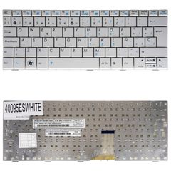 Teclado Español para Portátil - Spanish Laptop Keyboard για Asus EEE PC 1001H 1001P 1005HA 1005HAB 1005HAG 1005P 1008HA 1008P 0KNA-191US02 04GOA192KFR10-2 MP-09A33US-5283 ES White ( Κωδ.40095ESWHITE )