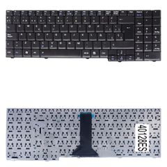 Teclado Español para Portátil - Spanish Laptop Keyboard για Asus M51VA M51Q F7 F7L M51 M51V M51AT F7KR F7Se F7Sr M51Sn M51K 9J.N0B82.00U 0KN0-3K1UK03 04GND91KUK10 MP-03753US-5285 ES Black ( Κωδ.40128E