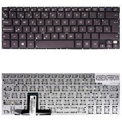 Teclado Español para Portátil - Spanish Laptop Keyboard για Asus Transformer Book TX300 TX300CA 0KN0-NY1UK13 0KNB0-3627UK00 9Z.N8JBU.00U MSK-UQ00U ES No Frame Brown ( Κωδ.40269ESNOFRBROWN )