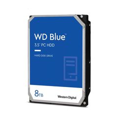 WESTERN DIGITAL Blue 8TB HDD 3.5", 5640 RPM, 256 MB Cache, SATA III, Desktop Storage