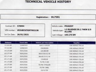 Peugeot 208 2021 1.5 BLUEHDI ALLURE PACK* NAVI * CLIMA * ΧΩΡΙΣ ΤΕΛΗ ΚΥΚΛ.-thumb-108