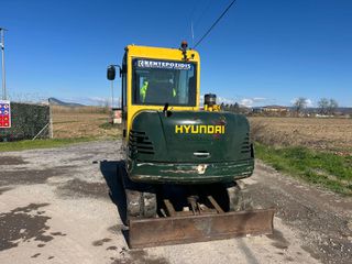 Εκσκαφέας Με Ερπύστριες Hyundai 2009 Robex 55-thumb-3