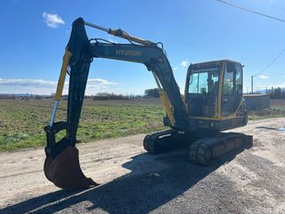 Εκσκαφέας Με Ερπύστριες Hyundai 2009 Robex 55-thumb-4