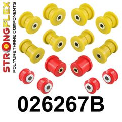 Μπροστινό Κιτ Σινεμπλόκ Πολυουρεθάνης Strongflex Porsche Cayenne II (10-17),Volkswagen Touareg II (10-18) - 80Sha - 14 Τμχ. - (026267B)