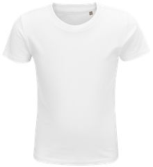 Sol's Crusader Kids - 03580 Παιδικό οργανικό T-shirt με κοντά μανίκια Jersey 150gsm 100% Βαμβάκι WHITE-102